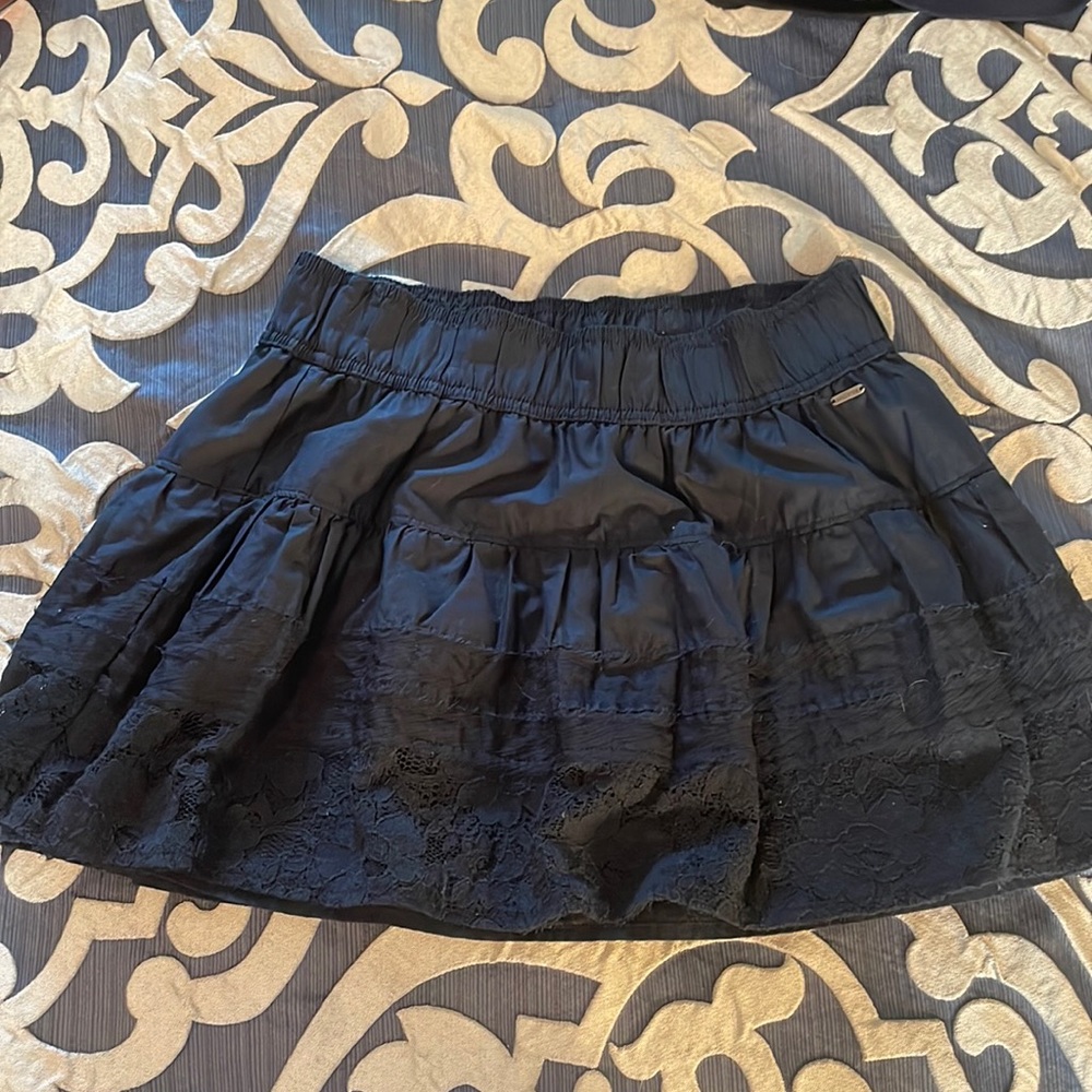 Hollister mini skirt size M navy blue